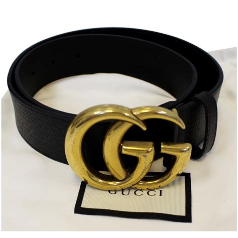 gucci black belt